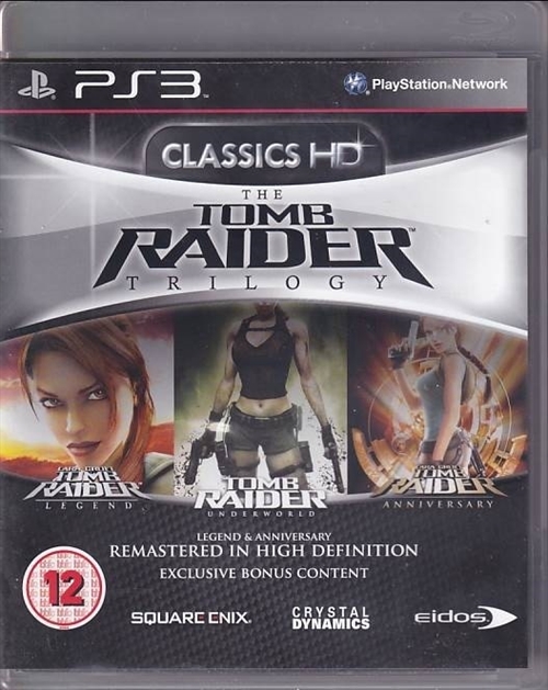 The Tomb Raider Trilogy HD Collection - PS3 (A Grade) (Genbrug)